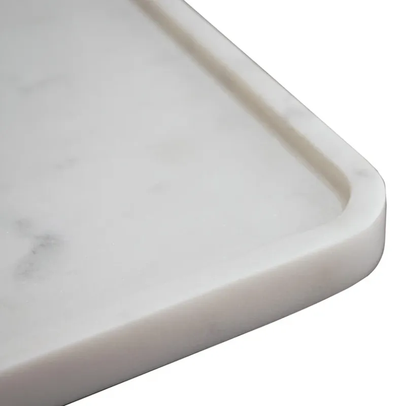 Marmorbrett - Kiara White Plate