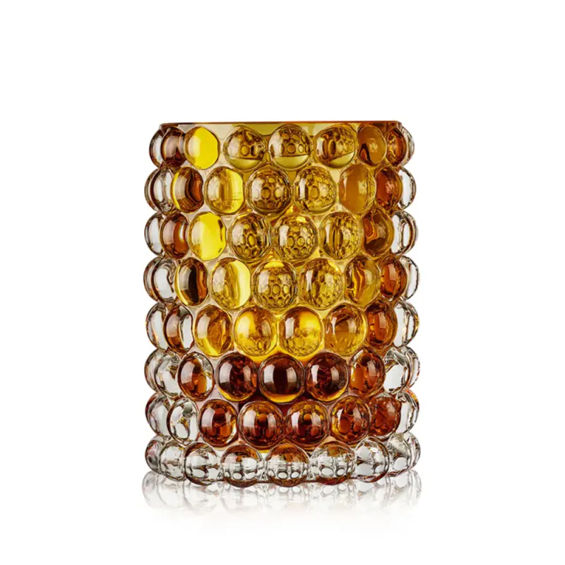 Lyslykt Hurricane Lamp Boule Large - Amber