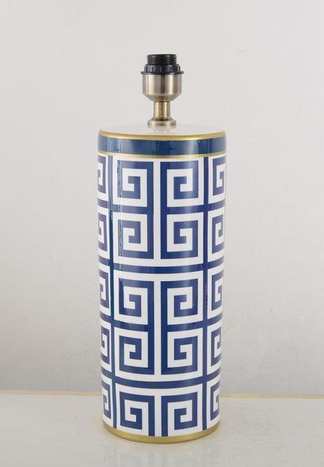 Hovedbilde Greek Key - Bordlampe i keramikk (uten ...