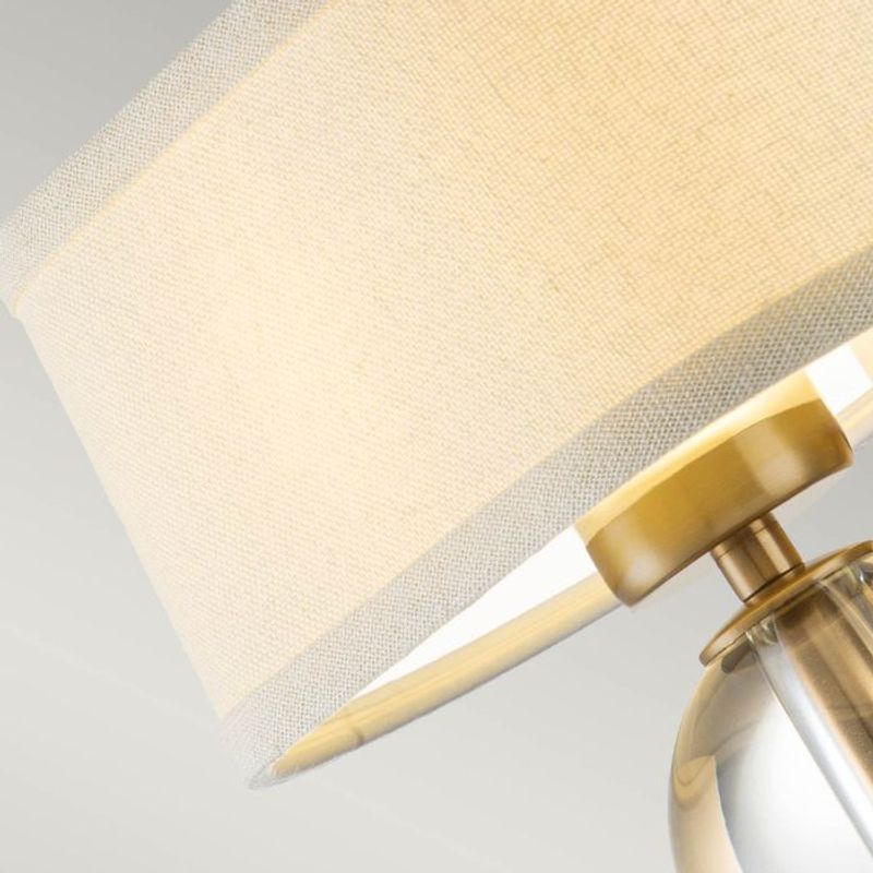 Gotham - Vegglampe i børstet messing
