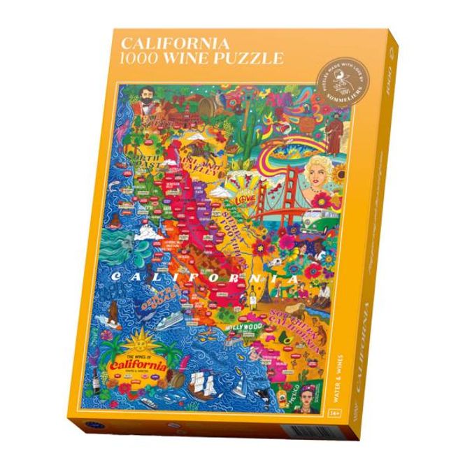 Hovedbilde California - Vinpuslespill 1000 brikker